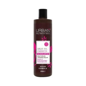 شامپو روغن آگان و کراتین Urban