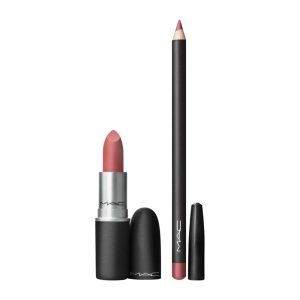 ست خط لب و رژلب مک رنگ PINK